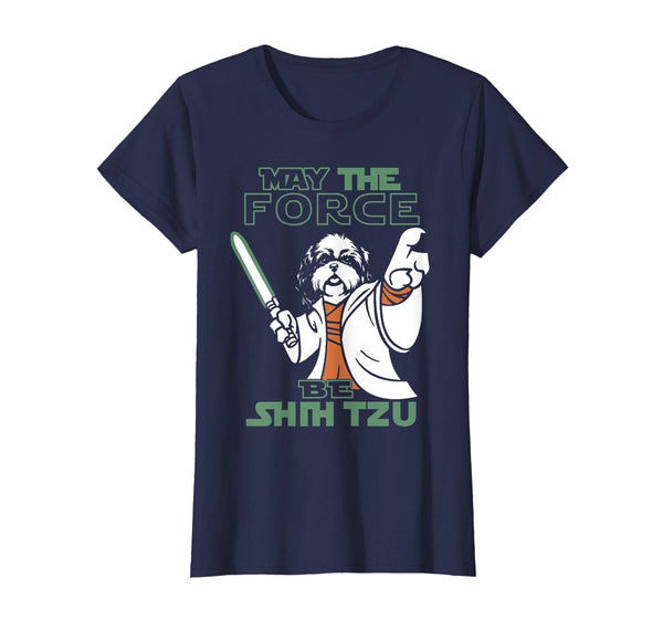 may the force be shih tzu tshirt
