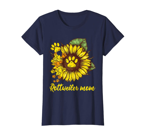 PAWS LOVE ROTTWEILER MOM SHIRT