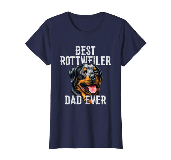 Fathers Day T-Shirt. BEST ROTTWEILER DAD EVER
