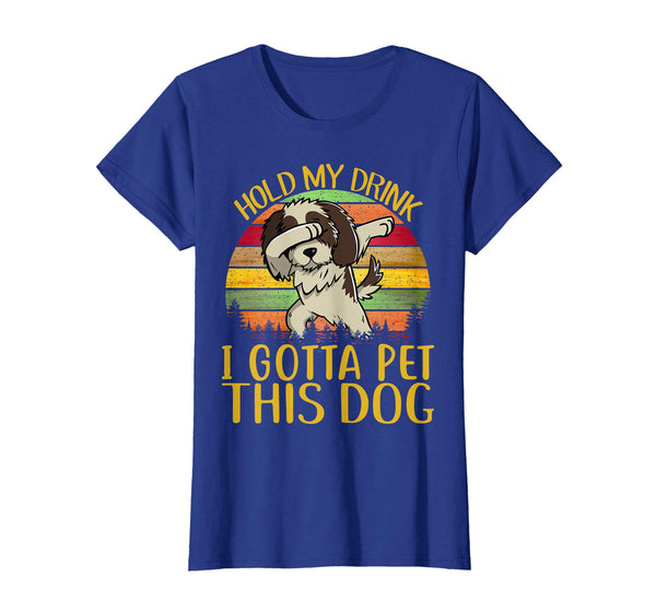 Funny Dabbing Shih Tzu Dog Mom Dad T-shirt Men Women Gifts