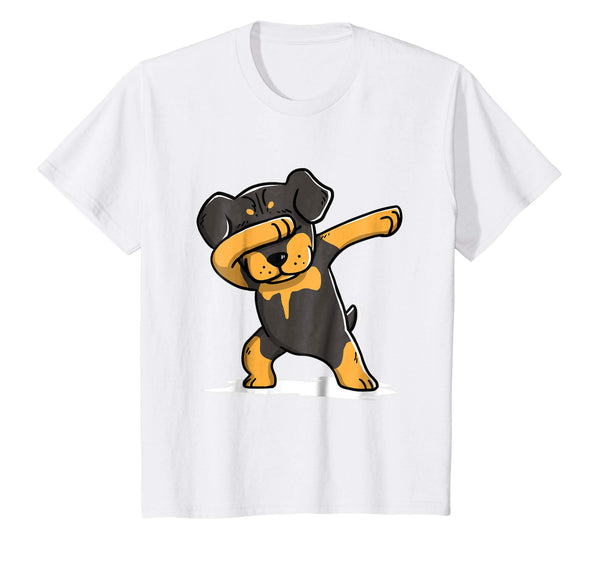Rottweiler Cute Dabbing T-Shirt Funny Dab Dance Gift Shirt