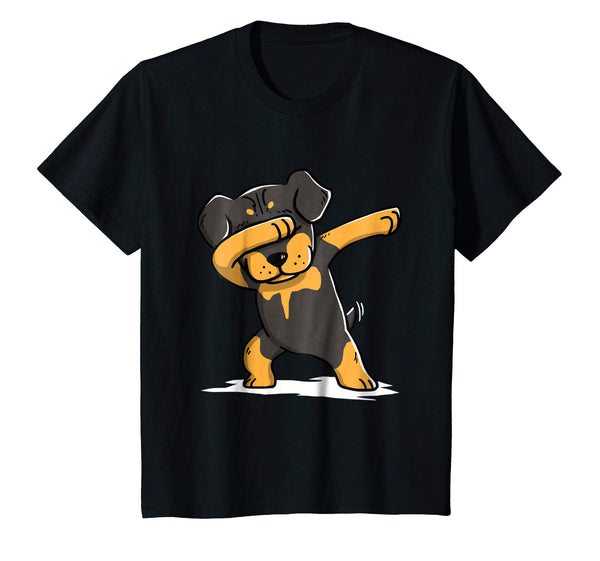Rottweiler Cute Dabbing T-Shirt Funny Dab Dance Gift Shirt