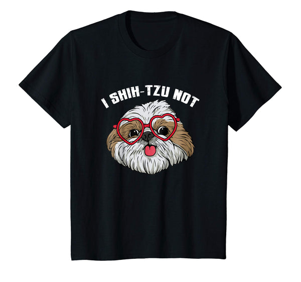 Funny I Shih-Tzu-Not t-shirt Graphic Dog Mommy Pet Dogs Girl
