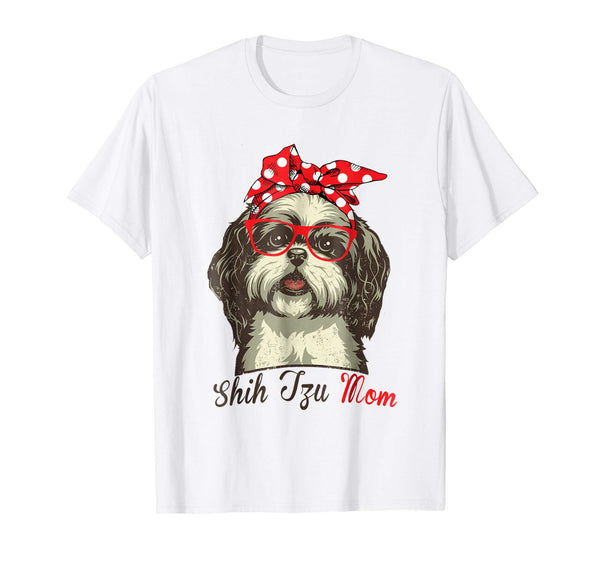 Funny Shih Tzu Mom Shirt for Dog Lovers-Mothers Day Gift