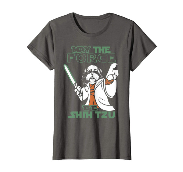 may the force be shih tzu tshirt