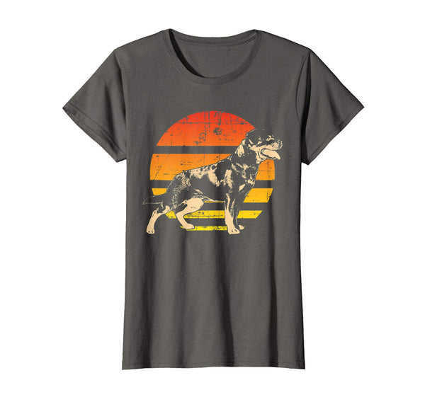 Retro Rottweiler T-Shirt Men Women Kids Gift