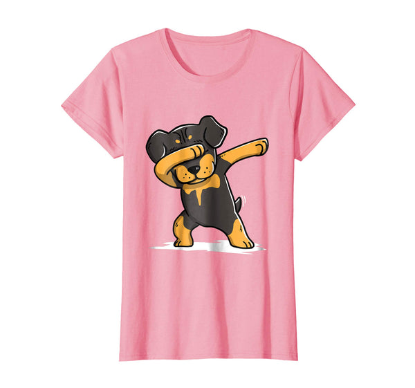 Rottweiler Cute Dabbing T-Shirt Funny Dab Dance Gift Shirt