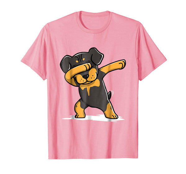 Rottweiler Cute Dabbing T-Shirt Funny Dab Dance Gift Shirt