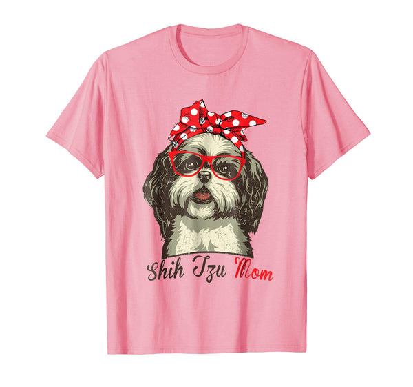 Funny Shih Tzu Mom Shirt for Dog Lovers-Mothers Day Gift