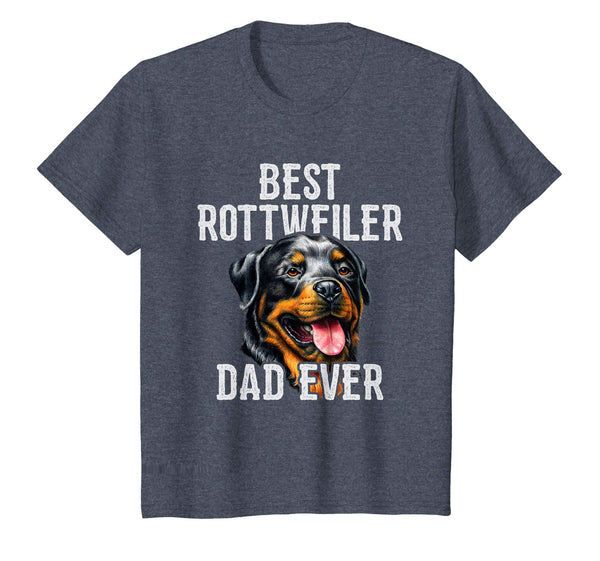 Fathers Day T-Shirt. BEST ROTTWEILER DAD EVER