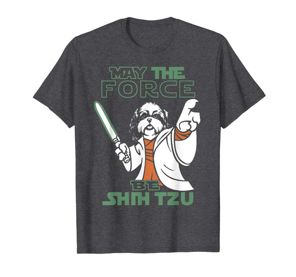may the force be shih tzu tshirt
