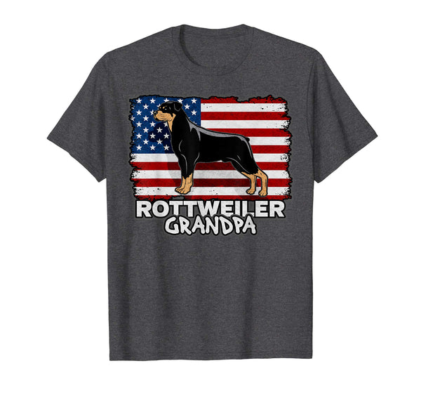 Mens Rottweiler Grandpa T-shirt