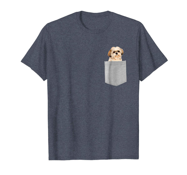 Dog in Your Pocket Shih Tzu t shirt tee shirt