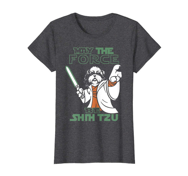may the force be shih tzu tshirt