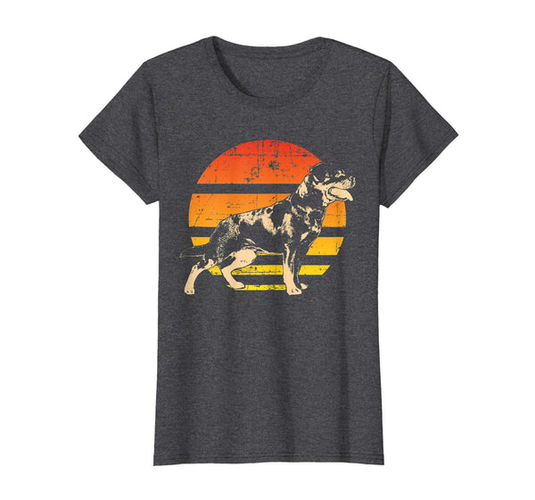 Retro Rottweiler T-Shirt Men Women Kids Gift