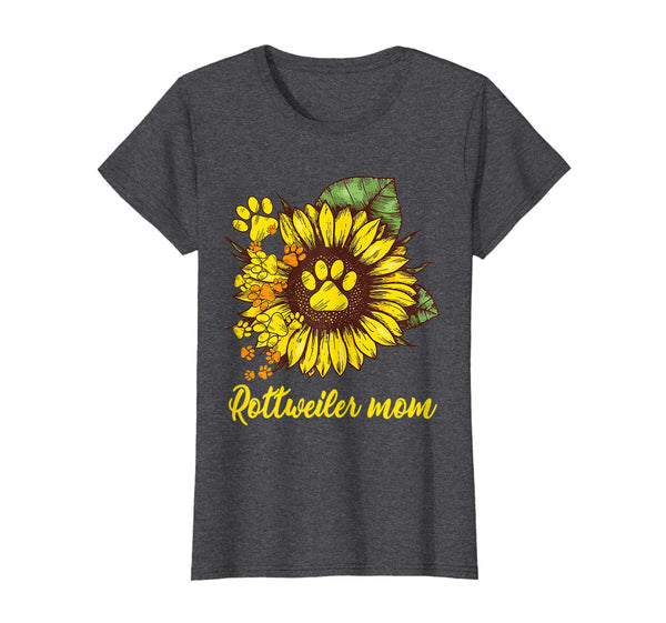 PAWS LOVE ROTTWEILER MOM SHIRT