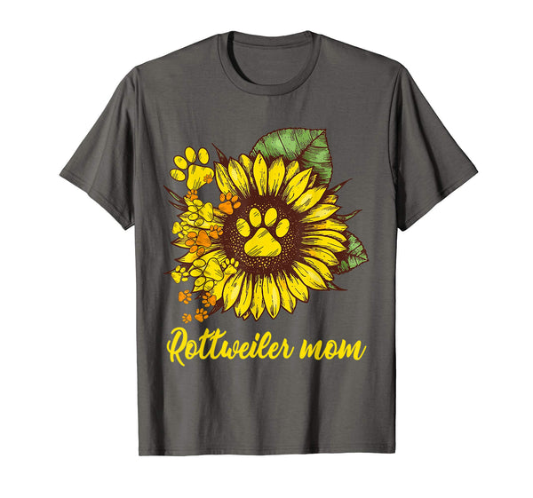 PAWS LOVE ROTTWEILER MOM SHIRT