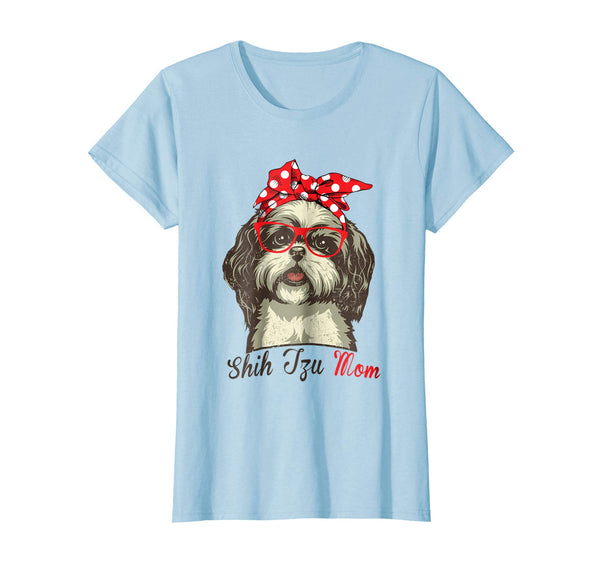 Funny Shih Tzu Mom Shirt for Dog Lovers-Mothers Day Gift