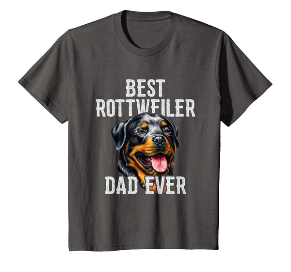 Fathers Day T-Shirt. BEST ROTTWEILER DAD EVER