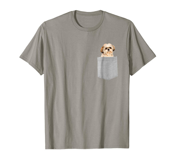 Dog in Your Pocket Shih Tzu t shirt tee shirt
