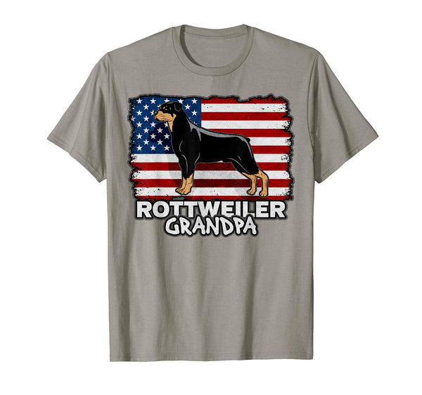 Mens Rottweiler Grandpa T-shirt