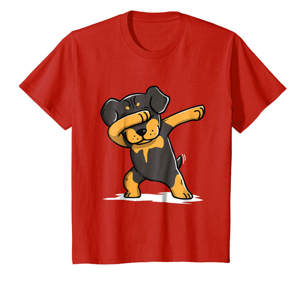 Rottweiler Cute Dabbing T-Shirt Funny Dab Dance Gift Shirt