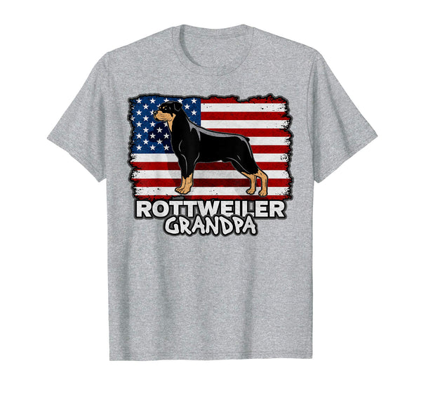 Mens Rottweiler Grandpa T-shirt