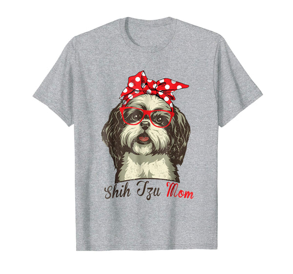 Funny Shih Tzu Mom Shirt for Dog Lovers-Mothers Day Gift