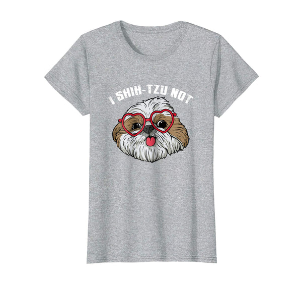 Funny I Shih-Tzu-Not t-shirt Graphic Dog Mommy Pet Dogs Girl